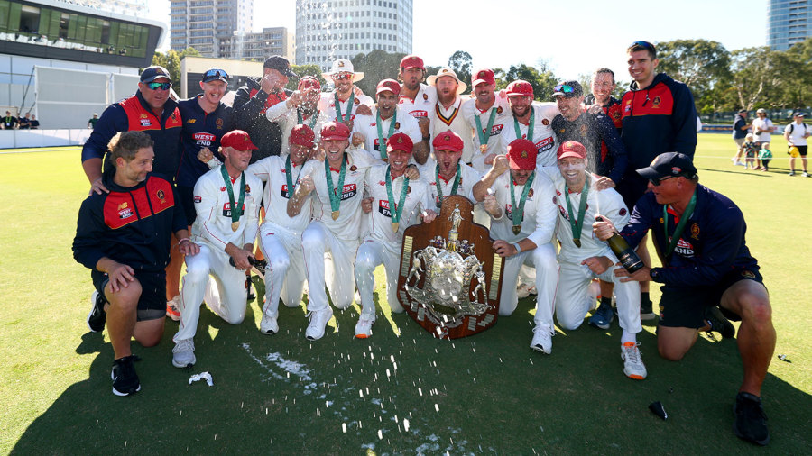 Back-to-back: South Australia keep hold of the Sheffield Shield — Article image accompanying Sheffield Shield preview: South Australia hunt for a hat-trick, eyes on top-order batters on WagerUp Sports News. Back-to-back: South Australia keep hold of the Sheffield Shield — Article image accompanying Sheffield Shield preview: South Australia hunt for a hat-trick, eyes on top-order batters on WagerUp Sports News.
