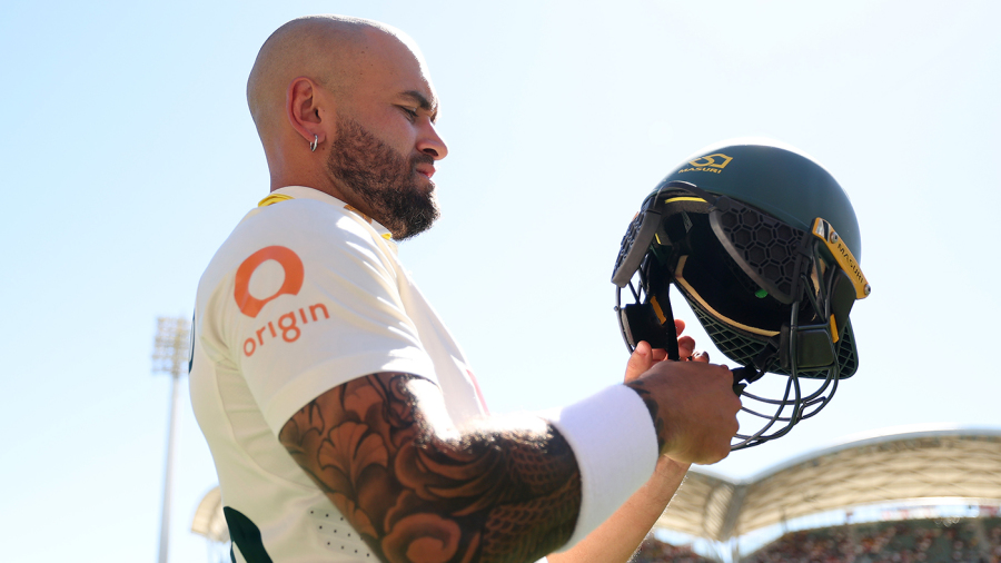 Jake Weatherald prepares to walk out — Article image accompanying Cummins, Hazlewood, Lyon return to face Bangladesh on WagerUp Sports News. Jake Weatherald prepares to walk out — Article image accompanying Cummins, Hazlewood, Lyon return to face Bangladesh on WagerUp Sports News.
