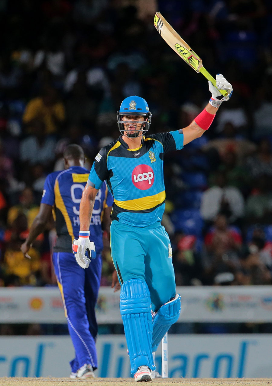 Full Scorecard of Barbados Tridents vs St Lucia Zouks, Caribbean Premier League 2015, 12th Match