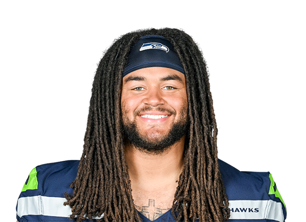 Seattle Seahawks defensive tackle Bryan Mone (90) prepares for the next  play during a preseason NFL Football game in Arlington, Texas, Friday, Aug.  27, 2022. (AP Photo/Michael Ainsworth Stock Photo - Alamy