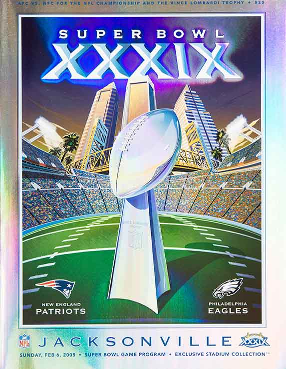 super bowl xlii program