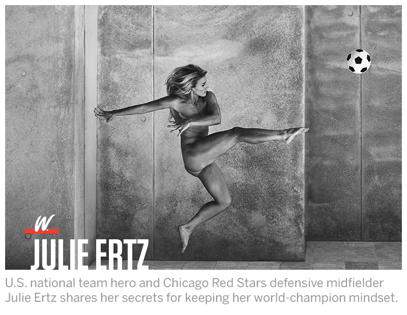 How soccer star Julie Ertz got that Body Issue body.