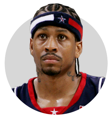 Sixers' Allen Iverson expresses being hurt not being on Redeem Team