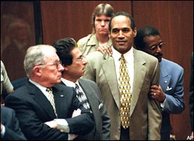 O.J. Simpson and attorneys
