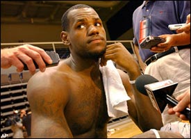 Lebron james cheap 20 years old