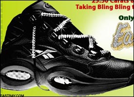 bling reebok shoes
