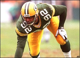 Reggie White Celebrates NFC Championship