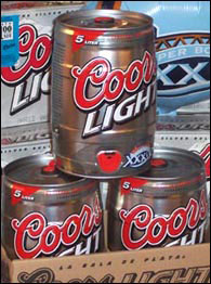 Get That Rocky Mountain Taste On Draft Anytime Coors Light Beer Can Beer Can Kegs