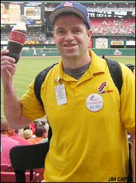 St. Louis, United States. 27th May, 2022. Former St. Louis Cardinals  manager Whitey Herzog rides around the Busch Stadium field on a golf cart  before a game against the Milwaukee Brewers in