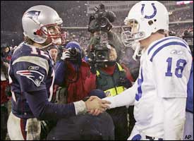 Tom Brady, Peyton Manning