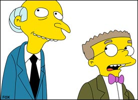 Mr. Burns, Smithers