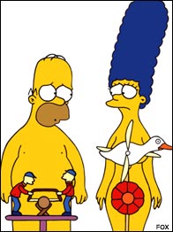 Homer and Marge