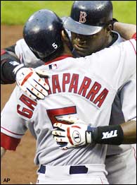 Garciaparra out with wrist injury