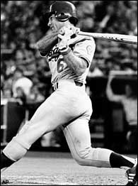 National Baseball Hall of Fame and Museum - 1974 NL MVP Steve Garvey  compiled a .294 career average over 19 MLB seasons with the Dodgers &  Padres, amassing 2,599 hits, 272 home