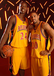 Marvin Williams and Salim Stoudamire