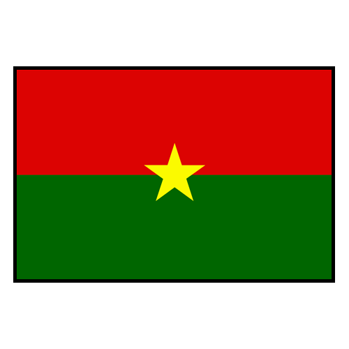 Drapeau Burkina - Drapazur