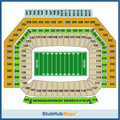 Ford field virtual seating chart #3