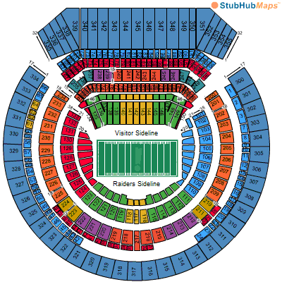 O.co Coliseum Seating Chart, Pictures, Directions, and History ...