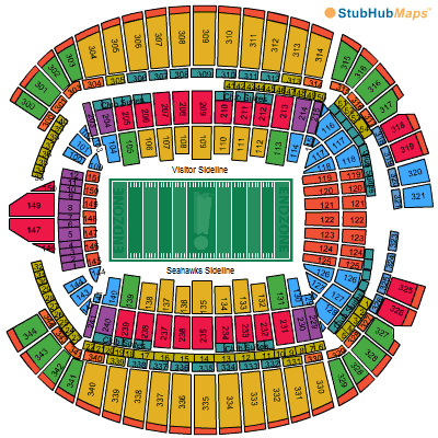 CenturyLink Field Seating Chart, Pictures, Directions, and History ...