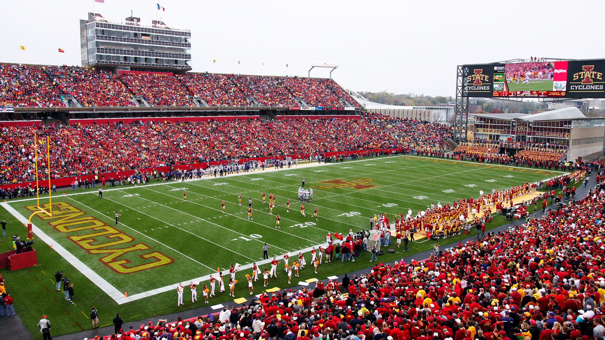 Photos from the 2023 Cy-Hawk football game at Jack Trice Stadium