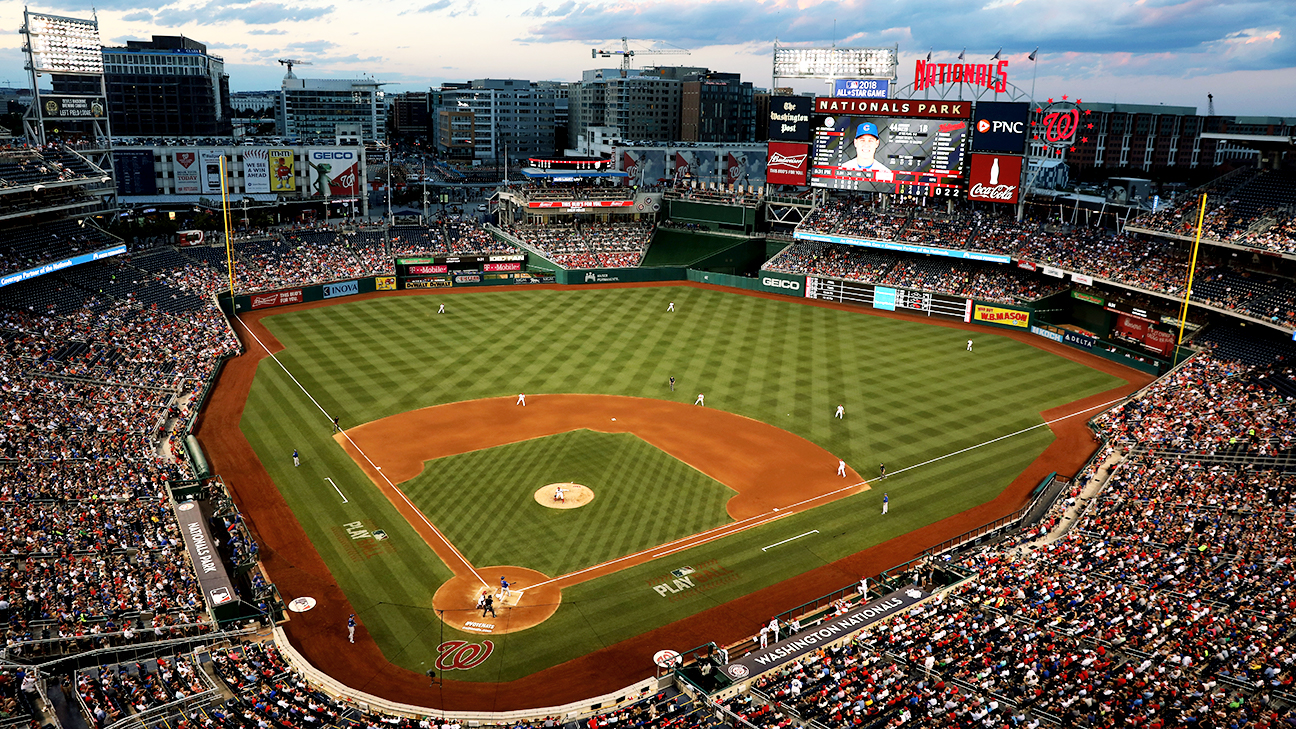Washington Dc, United States. 11th Aug, 2023. Washington Nationals city  connect jersey pays homage to the cherry blossoms in bloom a MLB regular  season game between the Oakland Athletics and the Washington