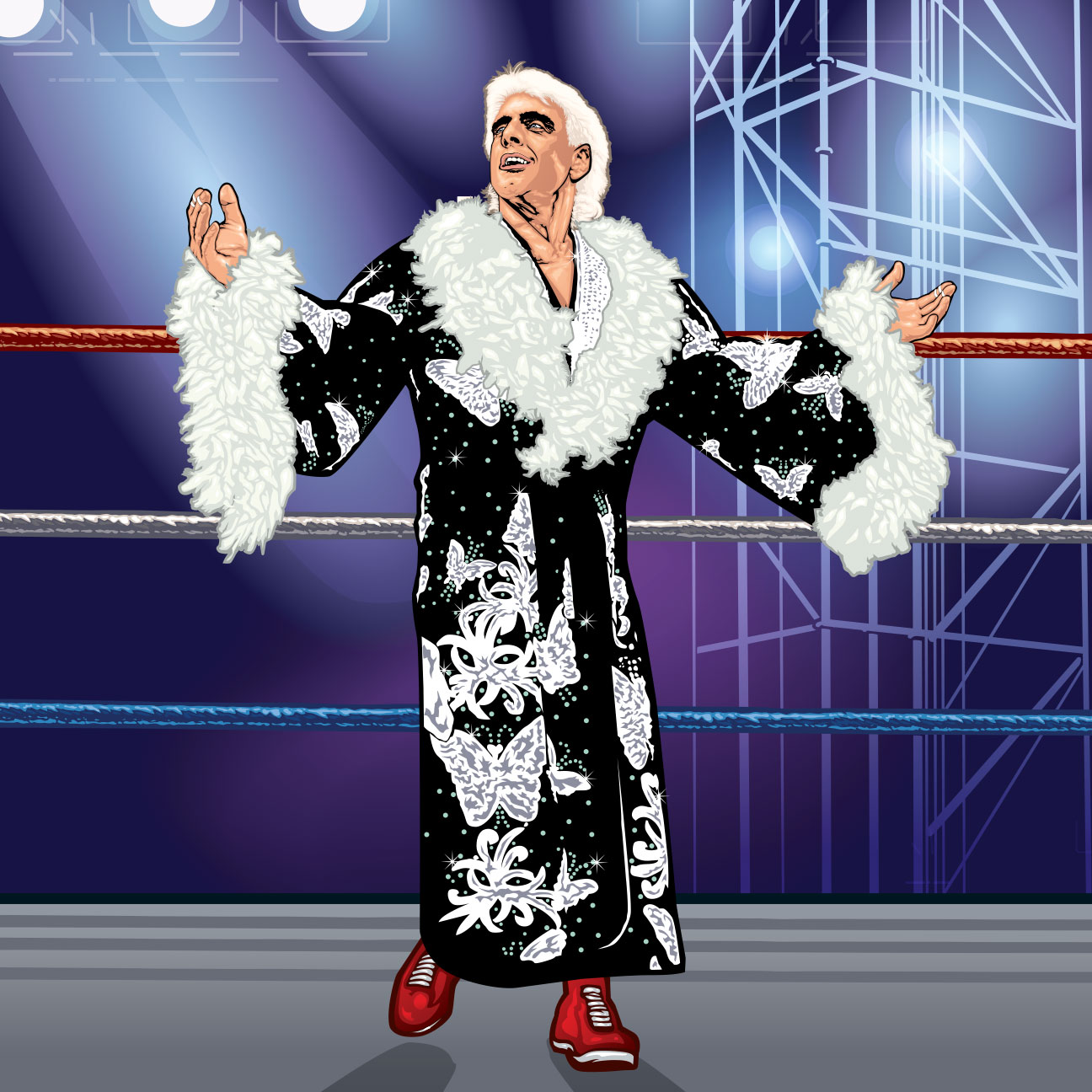 Nature Boy Bath Robe – The Official Ric Flair Shop