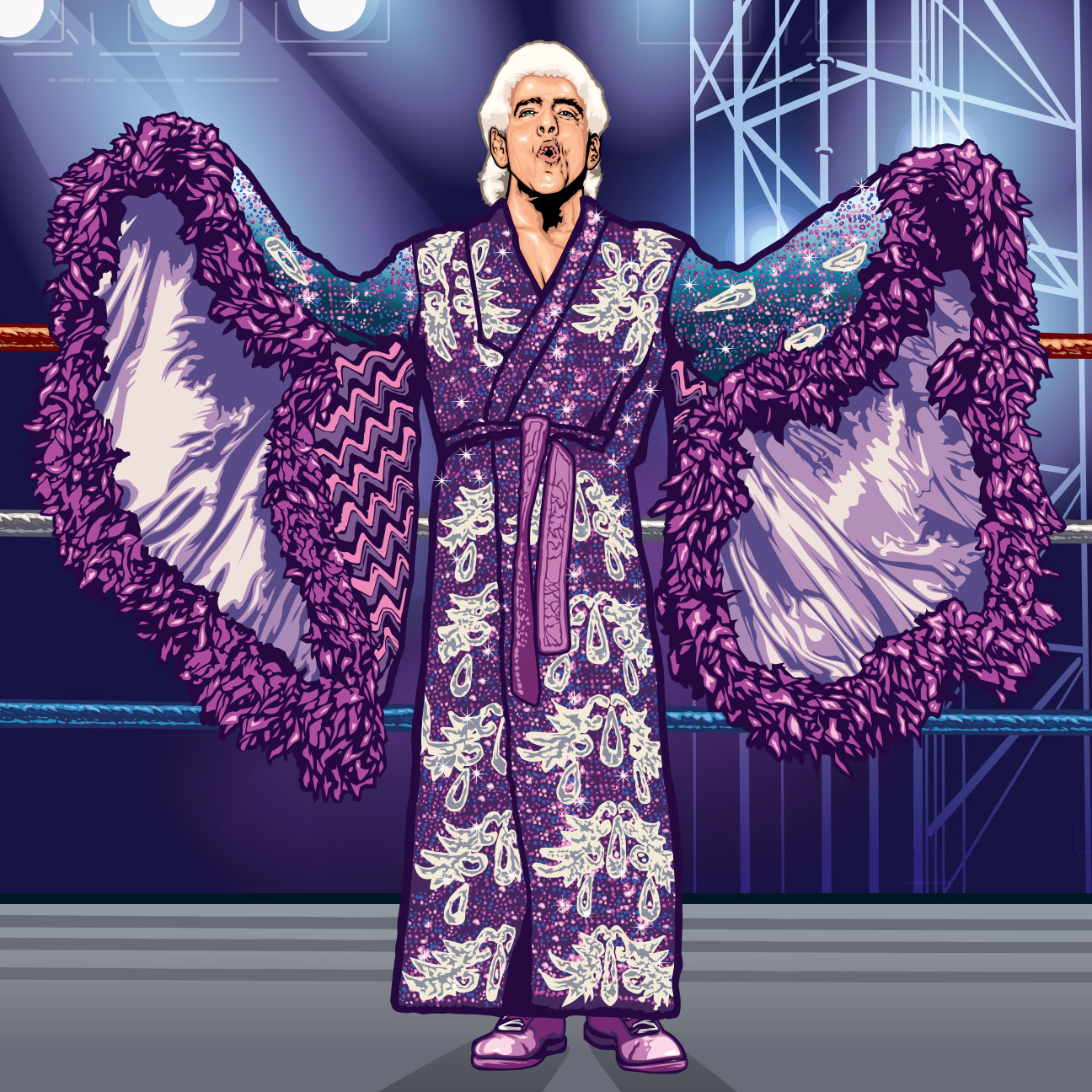 The Ric Flair Shop Nature Boy Bath Robe