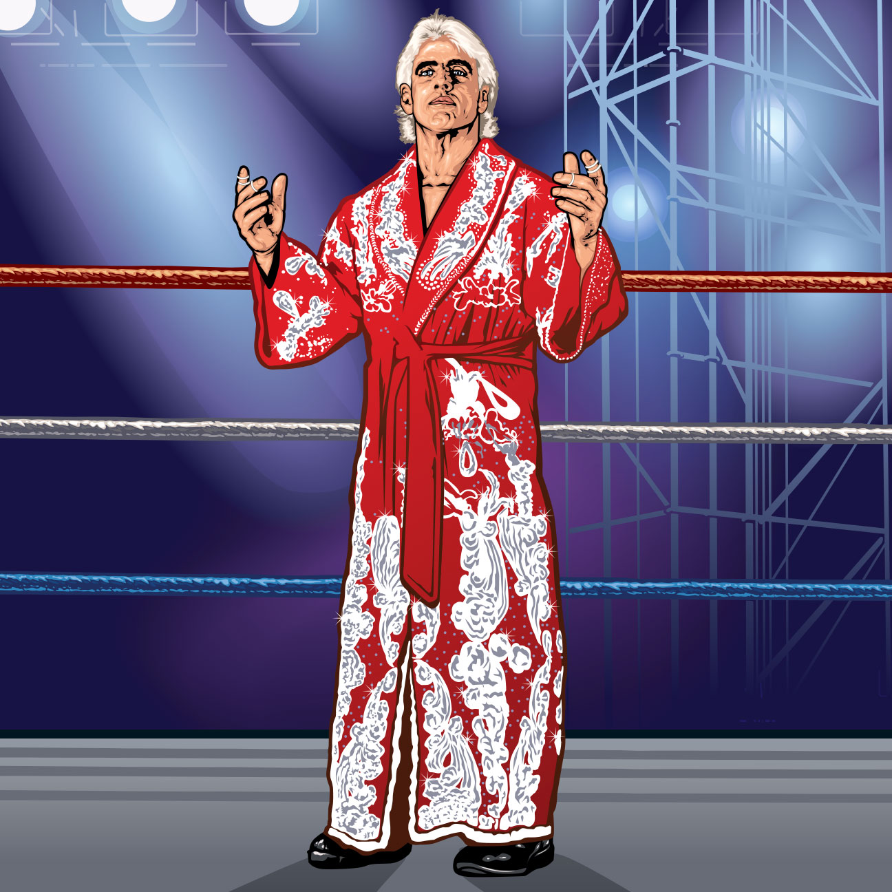 Nature Boy Bath Robe – The Official Ric Flair Shop