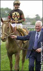 Red Bullet, Jerry Bailey and Frank Stronach