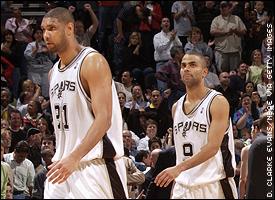 NBA TV on X: Tim Duncan celebrating championship number 5! http