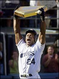 October 7, 2001: Rickey Henderson records 3,000th hit in Tony