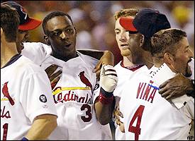 Cubs @ Cardinals 7/28/02 (Renteria Walk-Off 3-Run HR) 