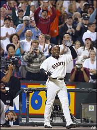 Barry Bonds hit his 600th home run on this date in 2002 against