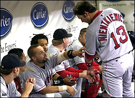 Bellhorn's go-ahead two-run shot, 10/23/2004