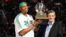 Paul Pierce logr� adjudicarse al mejor tirador de tres puntos en la NBA