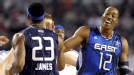 Par de tiros libres en segundos finales, marcan diferencia en Juego de Estrellas de NBA 