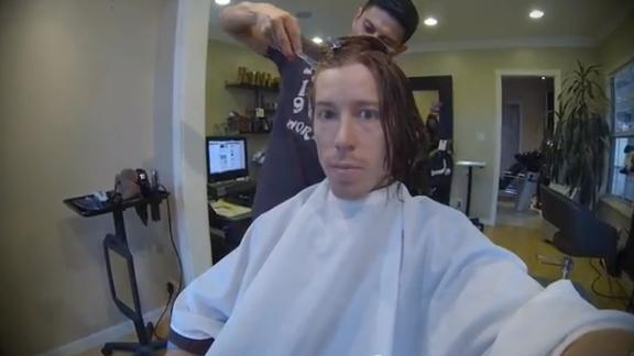 Shaun White cuts off hair for Locks of Love - ESPN Video
