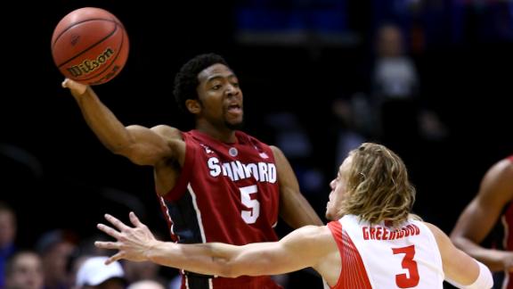 Chasson Randle Cardinal Make Free Throws After Blowing 16 Point Lead Abc7news Com