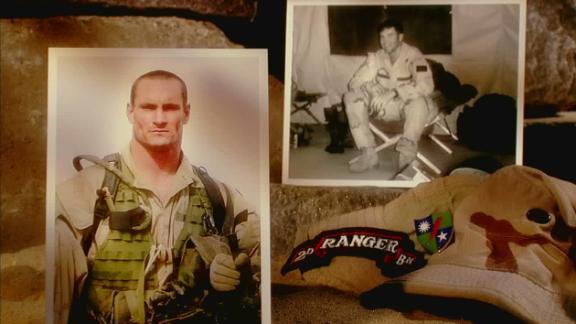 Pat Tillman's brother, Richard, on the field at the Cardinals Football