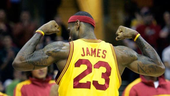 LeBron James undecided on jersey No 6 or 23[1]