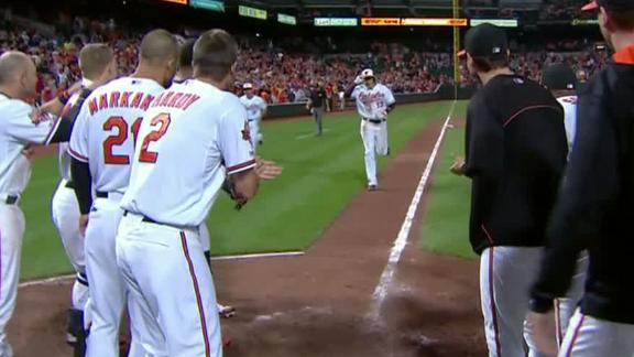 Manny Machado goes yard, Orioles back on top, 2-1 