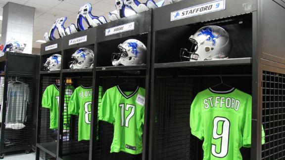 Lions promote recycling with jerseys - ABC7 Chicago