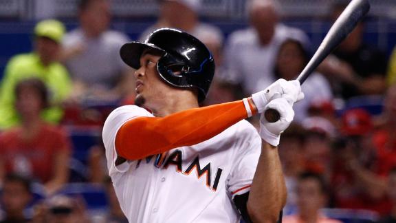 Giancarlo Stanton sets franchise RBI record as Miami Marlins beat