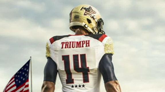 Maryland to wear 'Triumph' jerseys 