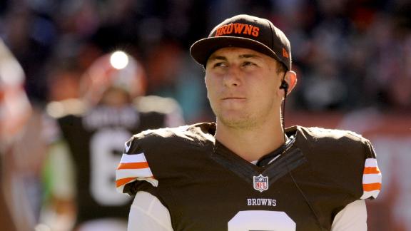 Johnny Manziel of Cleveland Browns thankful that LeBron James 'checking ...