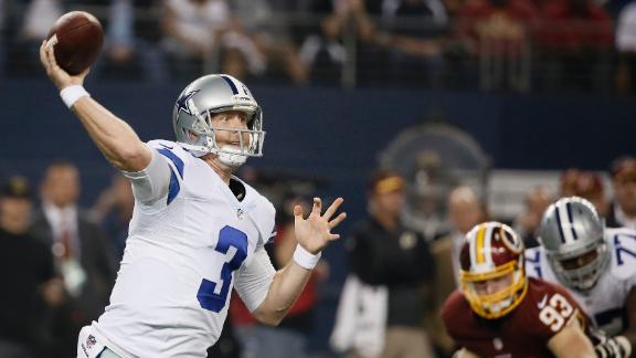 Tony Romo (back) misses practice - ABC13 Houston