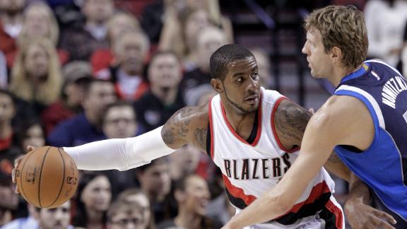 LaMarcus Aldridge, Blazers breeze past Mavs on third ...