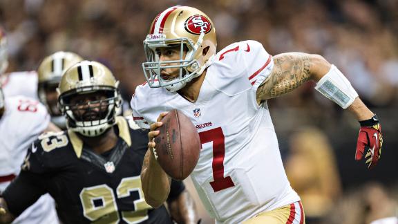 Colin Kaepernick redeems himself as 49ers beat Saints in OT – Daily News