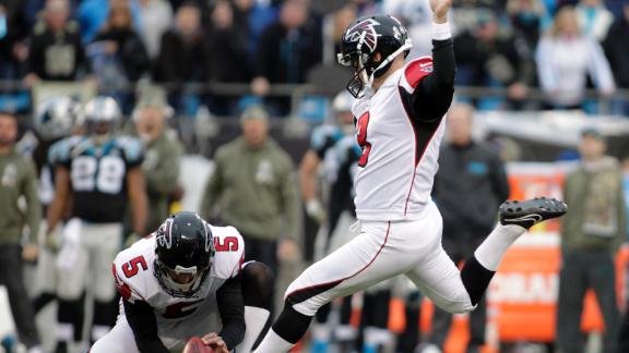 Falcons hold off Panthers to gain share of NFC South lead at 4-6 - ABC7  Chicago