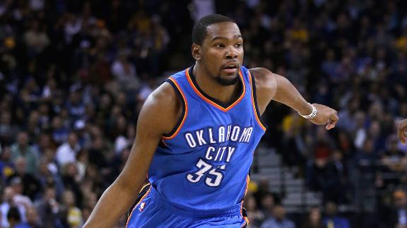 Durant to miss third game in row - ABC13 Houston